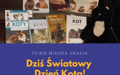 ŚWIATOWY DZIEŃ KOTA Z BIBLIOTEKĄ