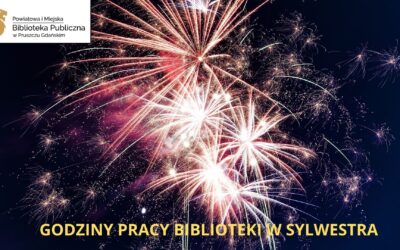 Godziny pracy biblioteki w Sylwestra