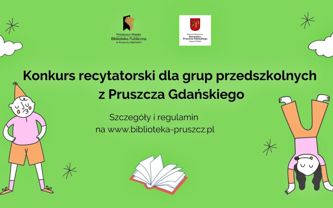 Konkurs recytatorski dla przedszkolaków z Pruszcza Gdańskiego