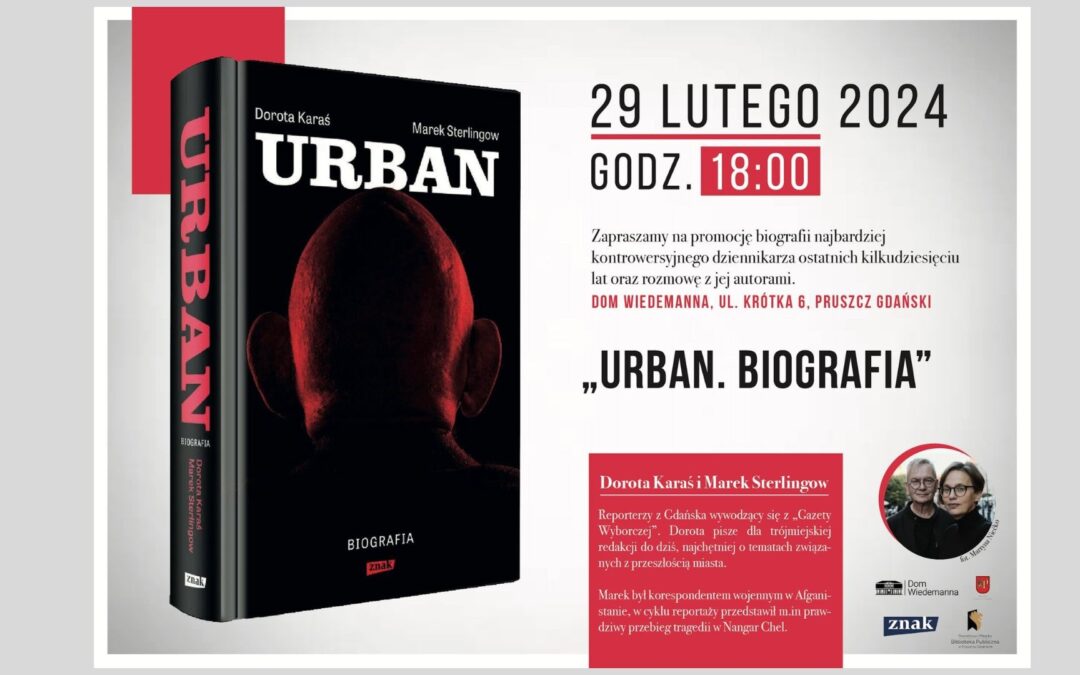 Promocja książki „Urban. Biografia”